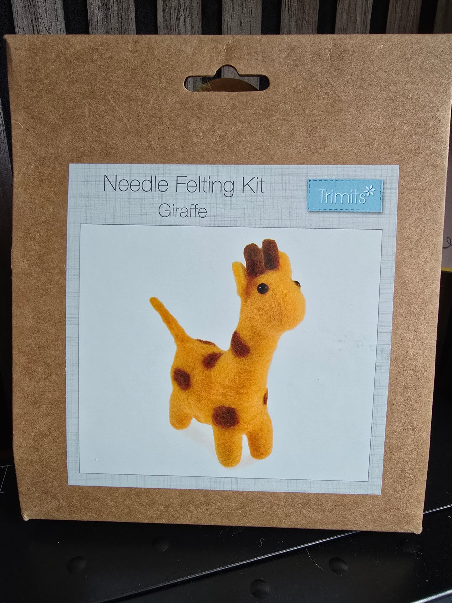 New! Trimits Giraffe Felting Kit