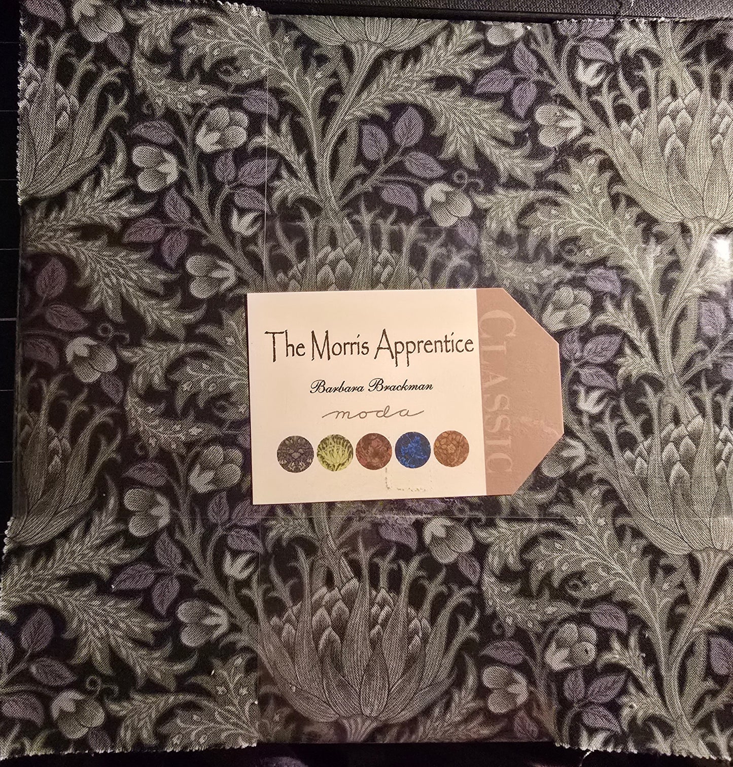 Moda The Morris Apprentice by Barbara Brackman Layer Cake Cotton Quilt Pack. RARE Out of Print