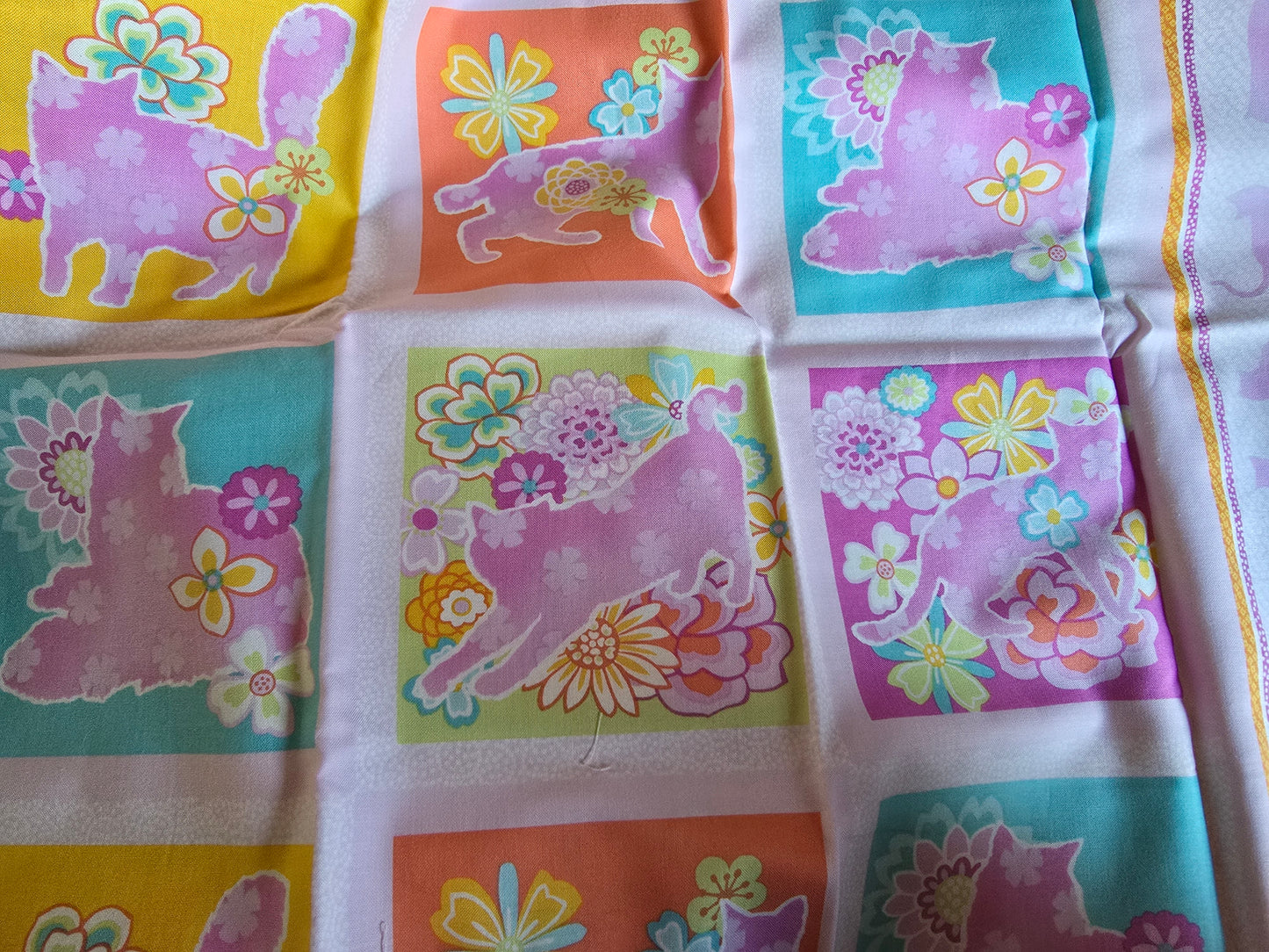 Paintbrush Studio Feline Fancy 100% Cotton Remnant