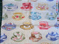 Lakehouse Dry Good Teacups 100% Cotton Remnant