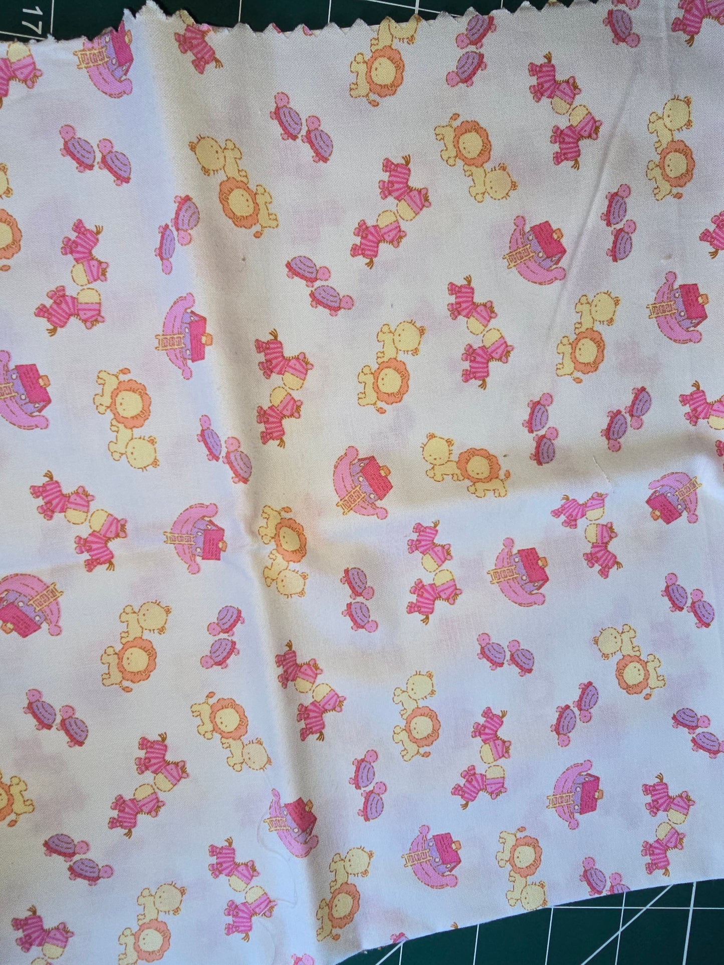 Noah's Ark 100% Cotton Remnant Nursery
