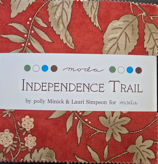 Moda Independence Trail Charm Pack 42 Squares