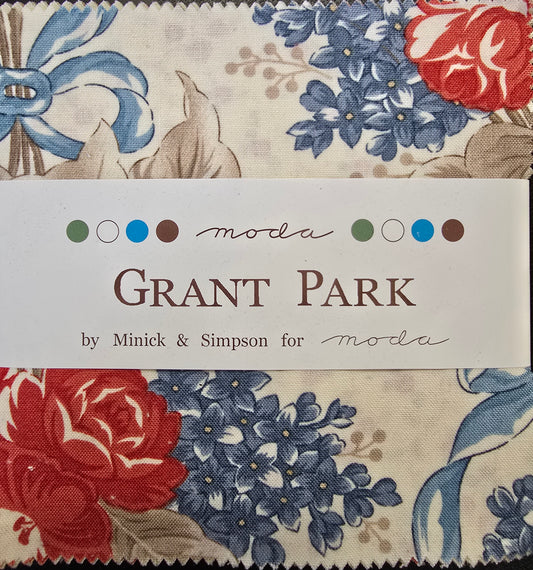Moda Grant Park Charm Pack 42 Squares