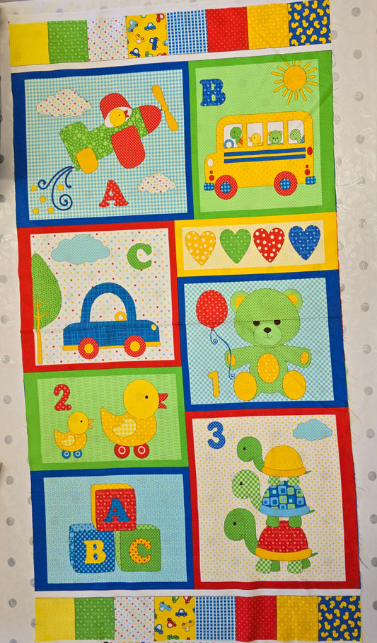 Benartex Bundle of Joy Nursery Cut & Sew Panel