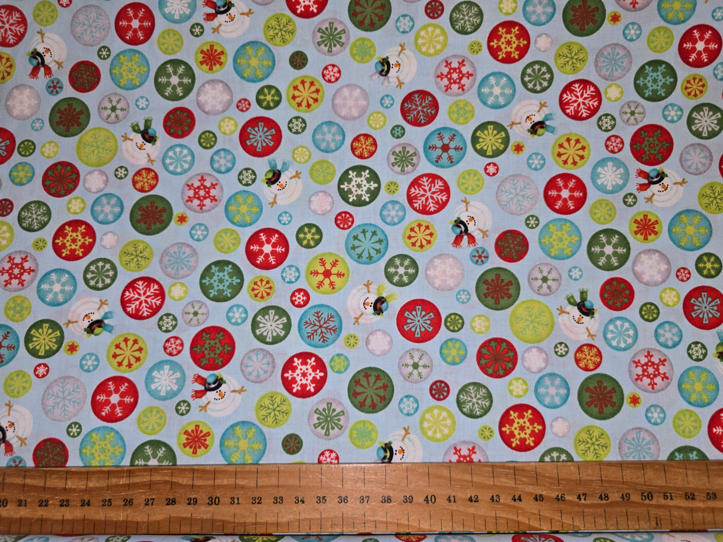 Benartex Ho Ho Ho Let It Snow by Nancy Halvorsen Christmas Cotton